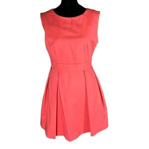 Forever 21 coral retro inspired dress